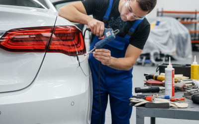 How to Fix a Car’s Plastic Bumper Damage